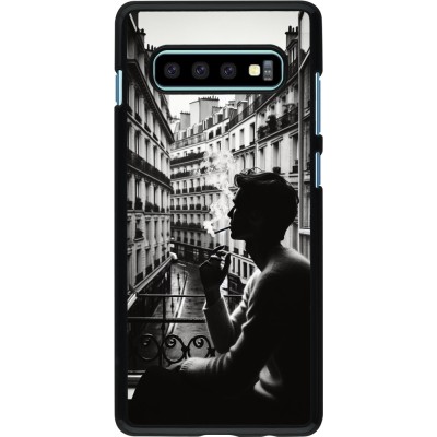 Coque Samsung Galaxy S10+ - Parisian Smoker