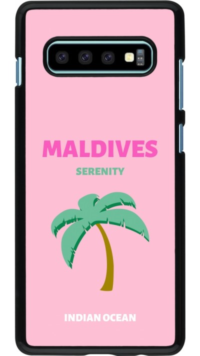 Coque Samsung Galaxy S10+ - Pop Summer Destination Maldives