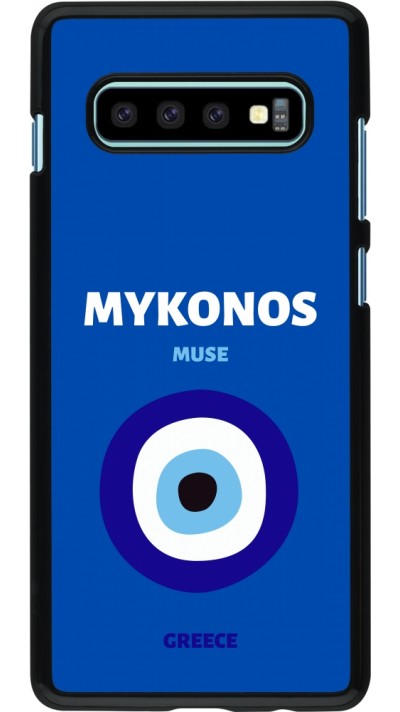 Coque Samsung Galaxy S10+ - Pop Summer Destination Mykonos