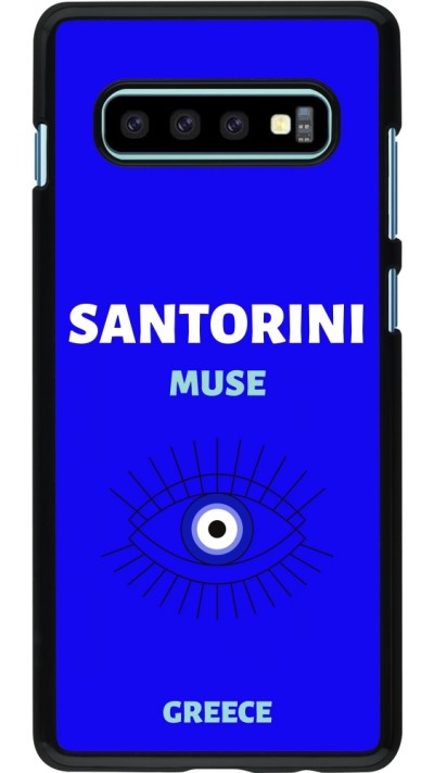 Coque Samsung Galaxy S10+ - Pop Summer Destination Santorini