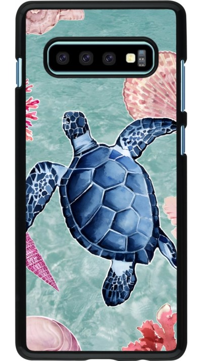 Coque Samsung Galaxy S10+ - Preppy Turtle