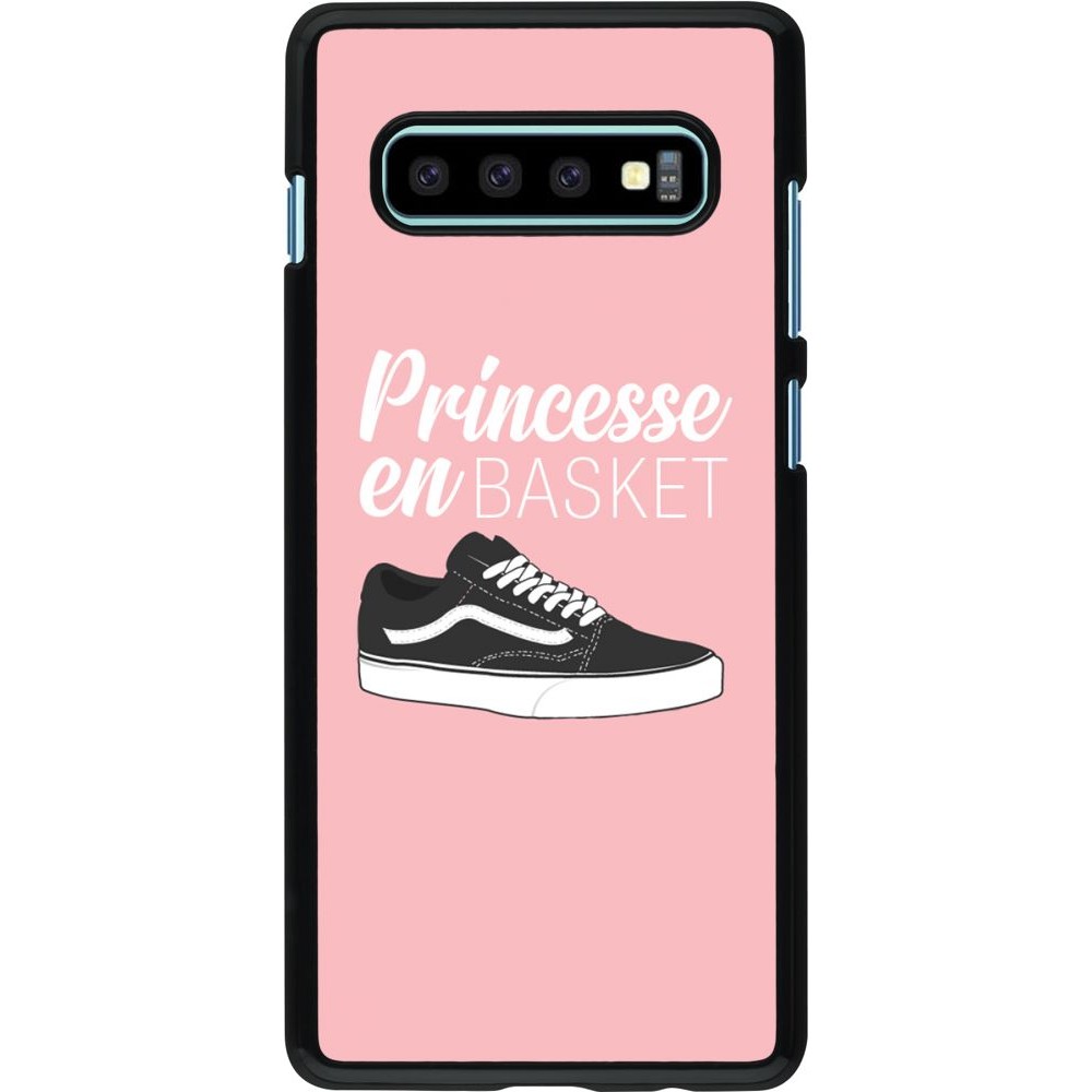 Coque Samsung Galaxy S10+ - princesse en basket