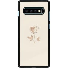 Coque Samsung Galaxy S10+ - Sable Rose Minimaliste