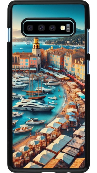 Coque Samsung Galaxy S10+ - Saint-Tropez Beach