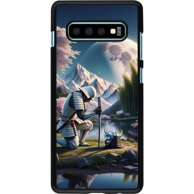 Coque Samsung Galaxy S10+ - Samurai Katana Lune