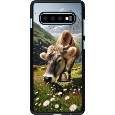 Coque Samsung Galaxy S10+ - Vache montagne Valais