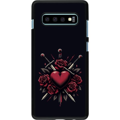 Coque Samsung Galaxy S10+ - Valentine 2024 gothic love