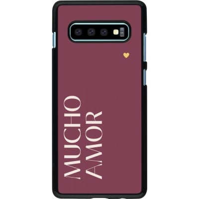 Coque Samsung Galaxy S10+ - Valentine 2024 mucho amor rosado