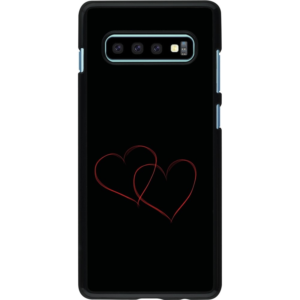 Coque Samsung Galaxy S10+ - Valentine 2023 attached heart