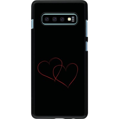 Coque Samsung Galaxy S10+ - Valentine 2023 attached heart