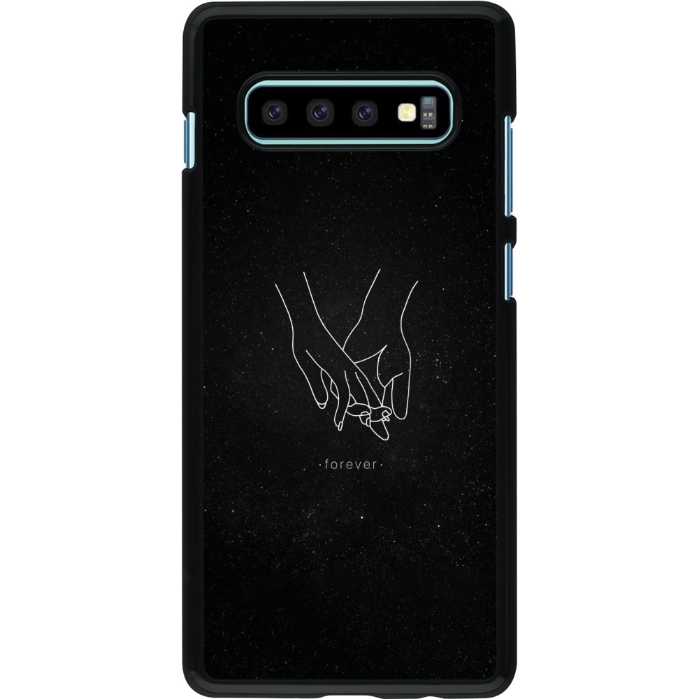 Coque Samsung Galaxy S10+ - Valentine 2023 hands forever