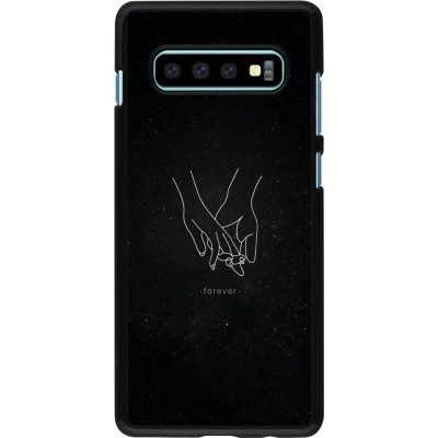 Coque Samsung Galaxy S10+ - Valentine 2023 hands forever