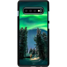 Coque Samsung Galaxy S10+ - Winter 22 Northern Lights