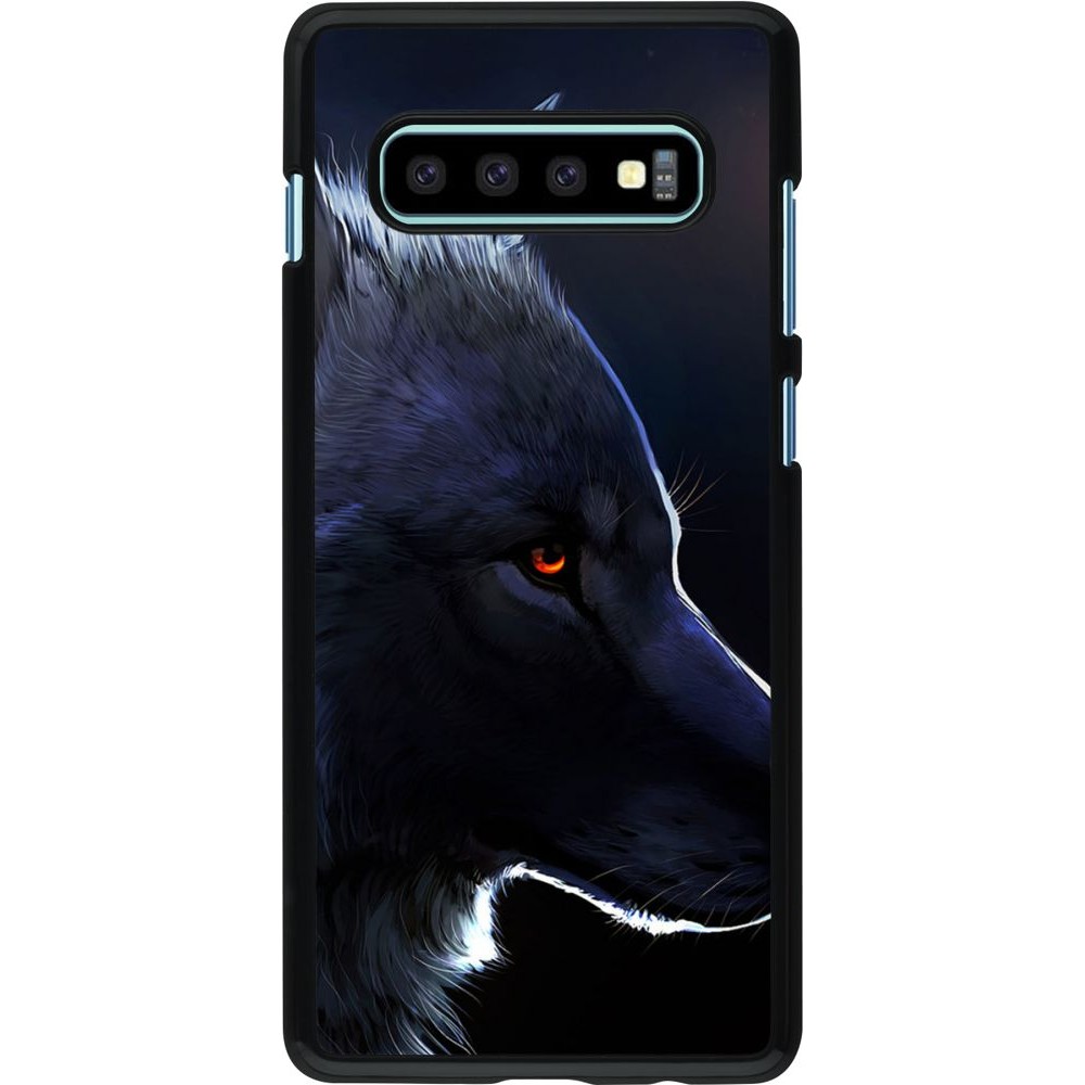 Coque Samsung Galaxy S10+ - Wolf Shape