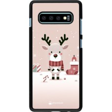 Coque Samsung Galaxy S10+ - Noël 2023 Choupinette Renne