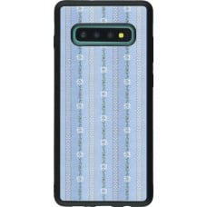 Coque Samsung Galaxy S10+ - Silicone rigide noir Edel- Weiss