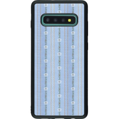 Coque Samsung Galaxy S10+ - Silicone rigide noir Edel- Weiss