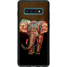 Coque Samsung Galaxy S10+ - Silicone rigide noir Elephant 02