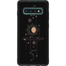 Coque Samsung Galaxy S10+ - Silicone rigide noir Spring 23 astro