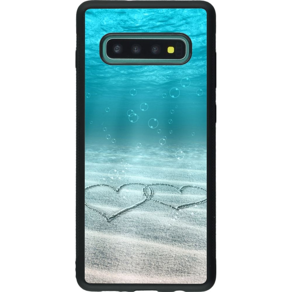 Coque Samsung Galaxy S10+ - Silicone rigide noir Summer 18 19