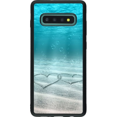 Coque Samsung Galaxy S10+ - Silicone rigide noir Summer 18 19