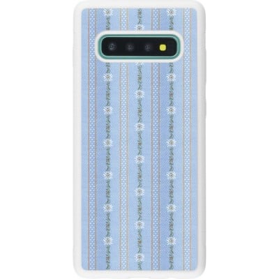 Coque Samsung Galaxy S10+ - Silicone rigide blanc Edel- Weiss