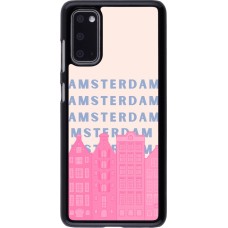 Samsung Galaxy S20 Case Hülle - Amsterdam Pink Print