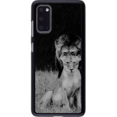 Coque Samsung Galaxy S20 - Angry lions