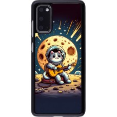 Coque Samsung Galaxy S20 - AstroCat RockLune