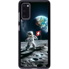 Coque Samsung Galaxy S20 - Astro Suisse sur lune