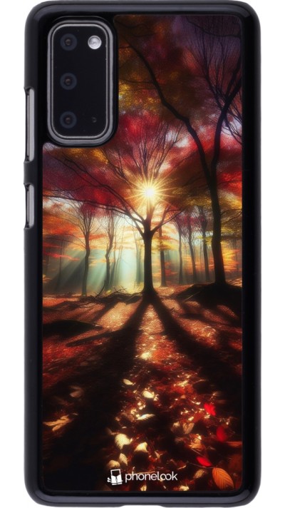 Coque Samsung Galaxy S20 - Automne doré glare