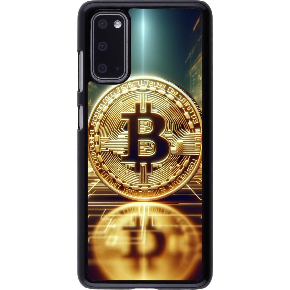 Coque Samsung Galaxy S20 - Bitcoin Standing