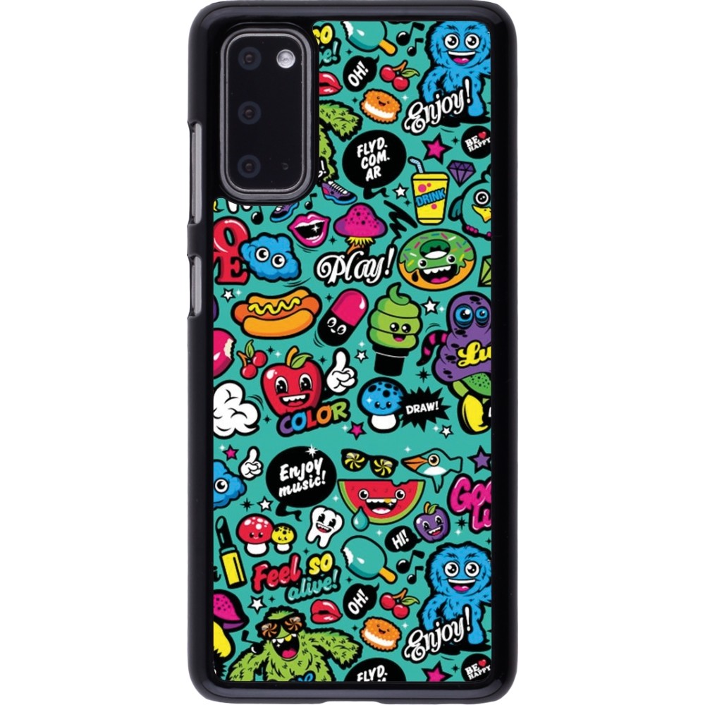 Samsung Galaxy S20 Case Hülle - Cartoons old school