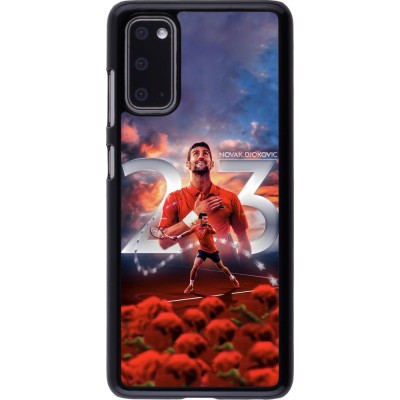 Coque Samsung Galaxy S20 - Djokovic 23 Grand Slam