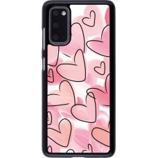 Coque Samsung Galaxy S20 - Easter 2023 pink hearts