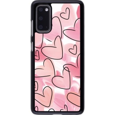 Coque Samsung Galaxy S20 - Easter 2023 pink hearts