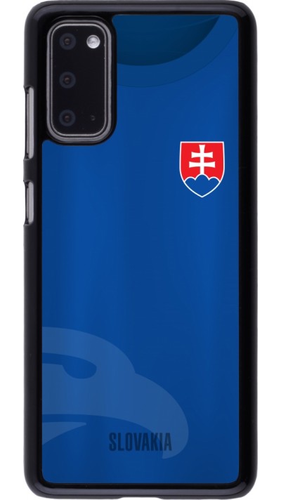 Coque Samsung Galaxy S20 - Maillot de football Slovaquie