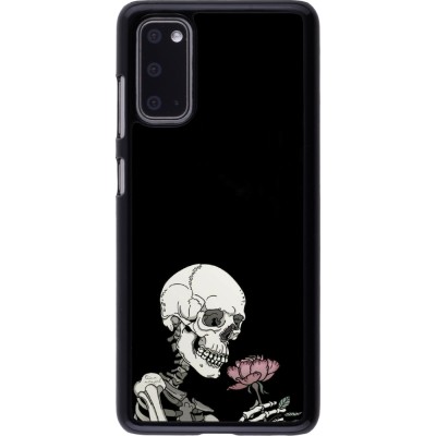 Coque Samsung Galaxy S20 - Halloween 2023 rose and skeleton