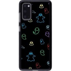 Coque Samsung Galaxy S20 - Halloween 2024 colorful ghosts