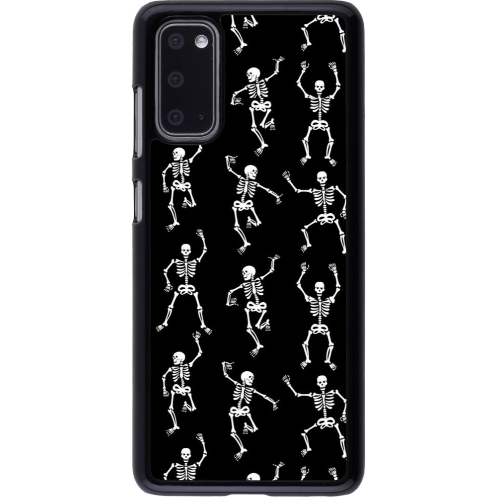 Coque Samsung Galaxy S20 - Halloween 2024 dancing skeleton