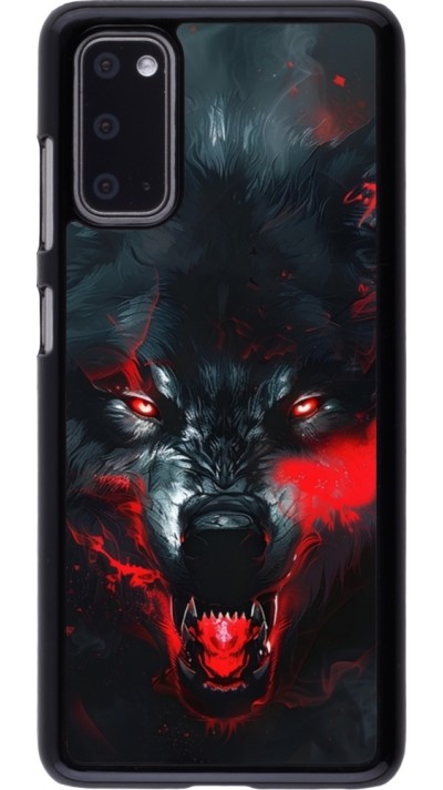 Coque Samsung Galaxy S20 - Halloween 2024 mad werewolf