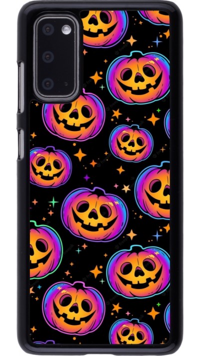 Coque Samsung Galaxy S20 - Halloween 2024 rainbow pumpkins