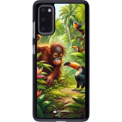 Coque Samsung Galaxy S20 - Jungle Tropicale Tayrona