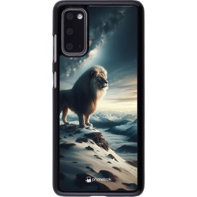 Coque Samsung Galaxy S20 - Le lion blanc