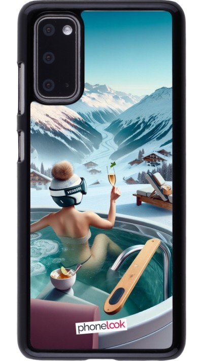 Coque Samsung Galaxy S20 - Montagne Glamour Jacuzzi