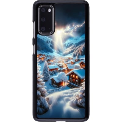 Coque Samsung Galaxy S20 - Mont Neige Lumière