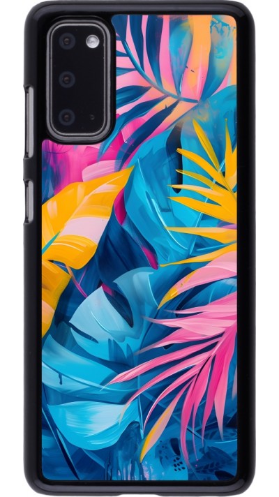 Coque Samsung Galaxy S20 - Palms Blue