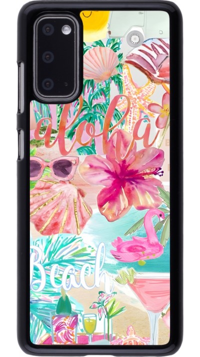 Coque Samsung Galaxy S20 - Preppy Collage Aloha