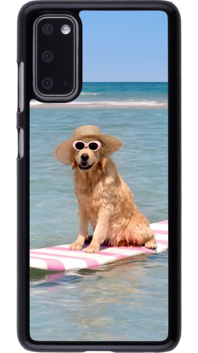 Coque Samsung Galaxy S20 - Summer Dog on Paddle