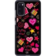 Coque Samsung Galaxy S20 - Valentine 2023 love symbols